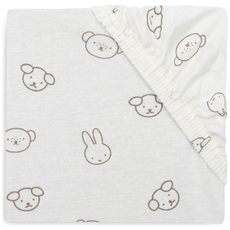 Drap housse en jersey Miffy and Friends (70 x 140 cm) Jollein Produit 1