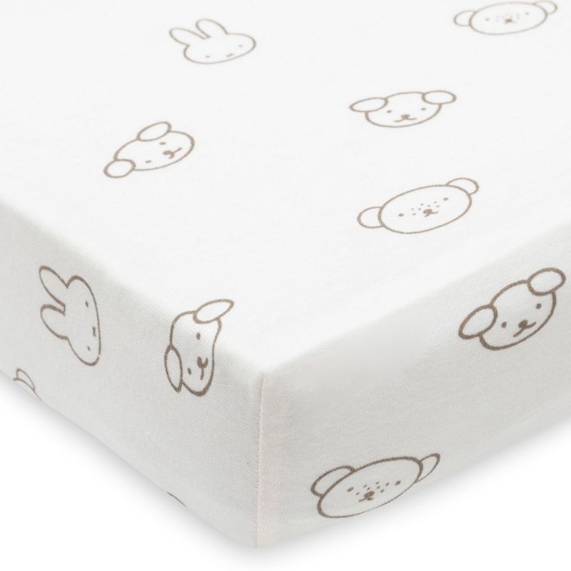 Drap housse en jersey Miffy and Friends (70 x 140 cm) Jollein Produit 3