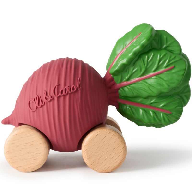 Voiture et jouet de dentition Betty la betterave Oli & Carol Produit 5