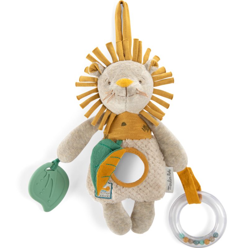 Lion d'activités à suspendre Sous mon baobab Moulin Roty