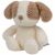 Variation Ecru, marron du produit Peluche veilleuse Chien (25 cm) de la marque Nattou