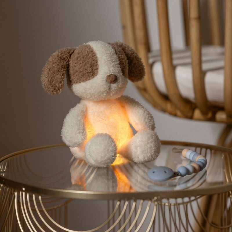Peluche veilleuse Chien (25 cm) Nattou Ambiance 5