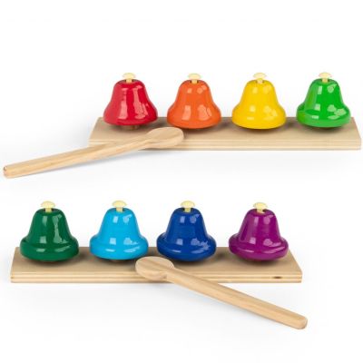 8 clochettes musicales Les Popipop Moulin Roty