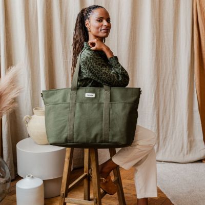 Sac à langer XXL Madrid Kaki