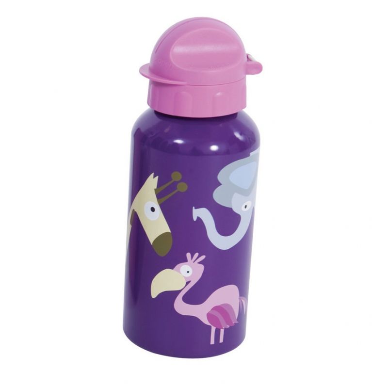 Gourde Animaux lilas (500 ml) 