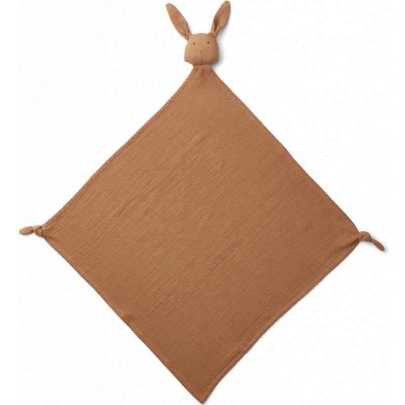 Doudou plat Robbie Rabbit terracotta Liewood