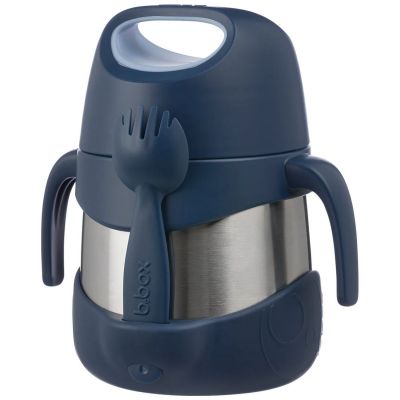 Boîte à repas isotherme avec fourchette Midnight (335 ml) B.Box