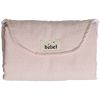 Tapis à langer Sorbet fraise en coton irisé BEBEL Produit 1