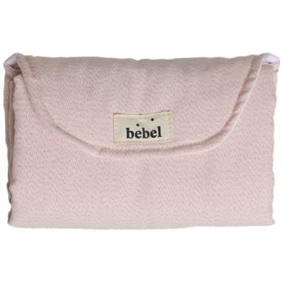 Tapis à langer Sorbet fraise en coton irisé BEBEL