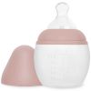 Biberon anti-colique en silicone Blush (150 ml) Elhée Produit ouvert 1