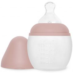 BibRond anti-colique en silicone Blush (150 ml) - Elhée