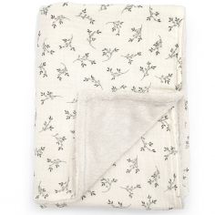 Couverture polaire Olive Bloom (110 x 80 cm) - Babyshower