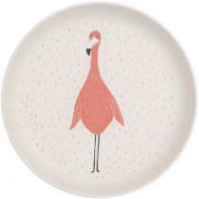 Assiette plate Mrs. Flamingo  par Trixie
