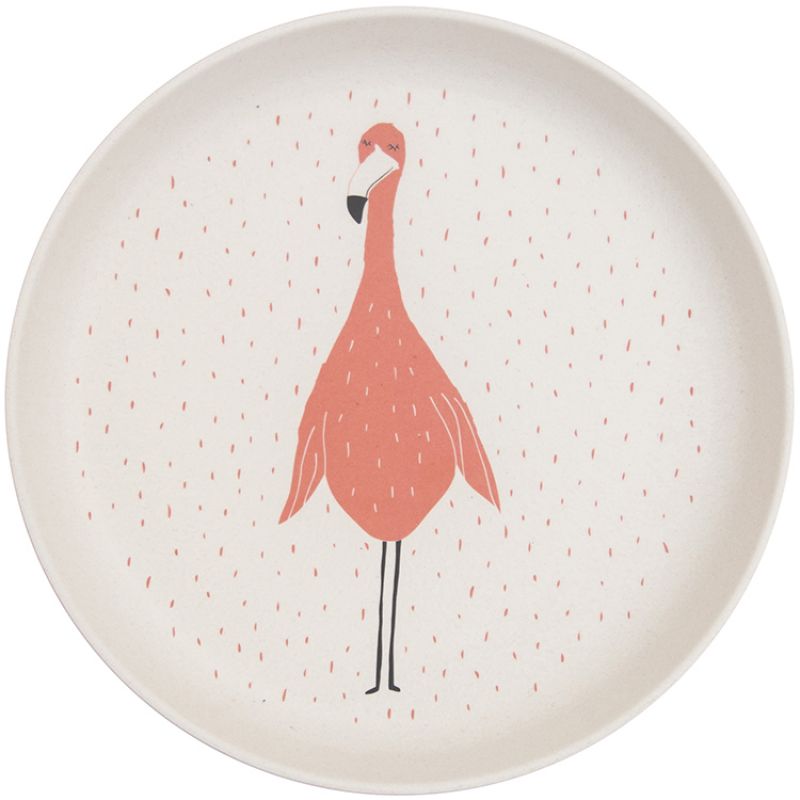 Assiette plate Mrs. Flamingo Trixie