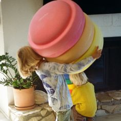 Jeu de motricité Stapelstein Original Grow light red