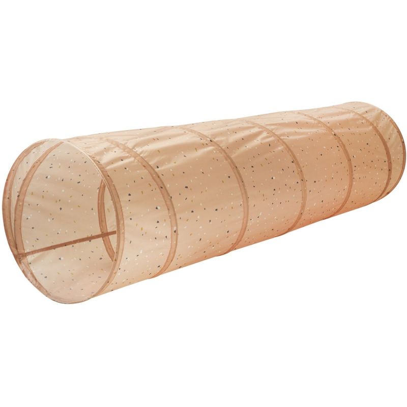 Tunnel de jeu en tissu recyclé Terrazzo Argile 3 sprouts Produit 2