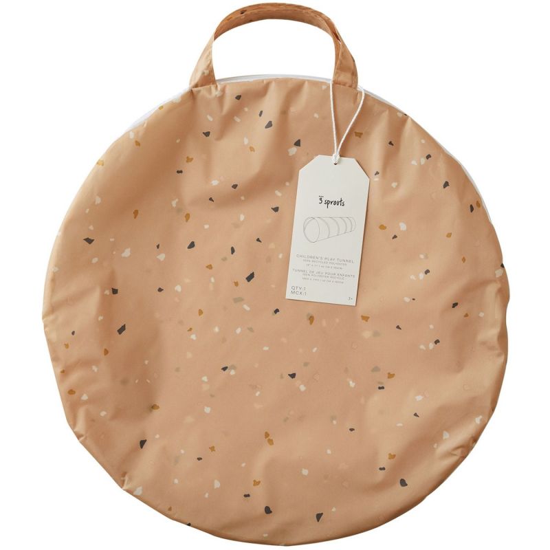 Tunnel de jeu en tissu recyclé Terrazzo Argile 3 sprouts Packaging 9