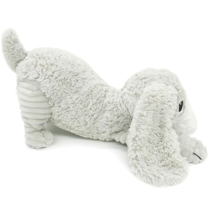 Peluche Chien maman et bébé Les Ptipotos Gris clair (34 cm) Les Déglingos Produit 5