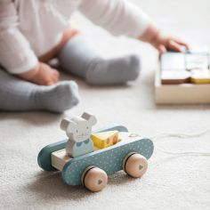 Jouet à tirer en bois Poppy