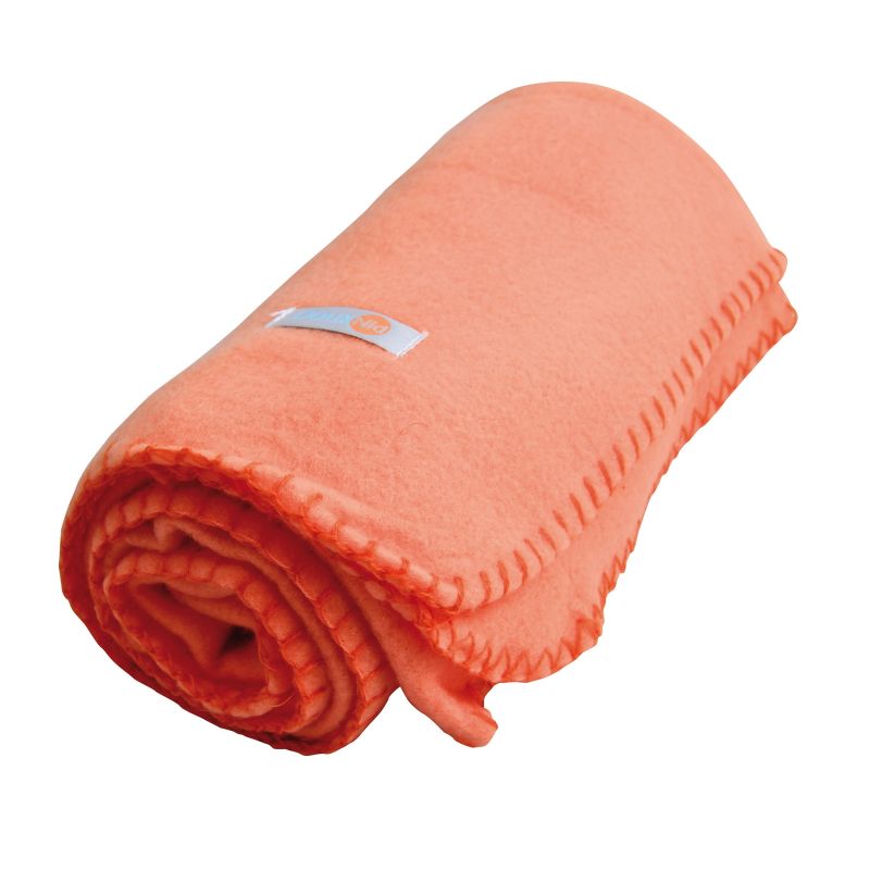 Couverture polaire Pola corail Doux Nid (75 x 100 cm)  Domiva