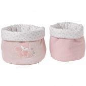 Lot de 2 panières de rangement Alice et Pomme