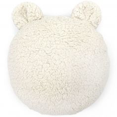 Coussin avec poche Teddy Latte Mouton - Babyshower