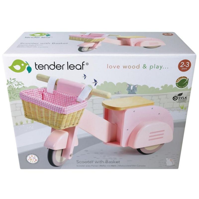 Porteur Scooter avec panier Tender Leaf Packaging 5