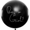 Ballon XXL Boy or Girl ? (confettis rose fille) - Party Deco