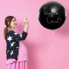 Ballon XXL Boy or Girl ? (confettis rose fille)  par Party Deco