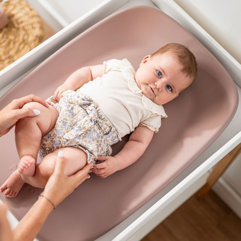 Matelas à langer en mousse Softy Vieux Rose (70 x 50 cm) Nattou Ambiance 7