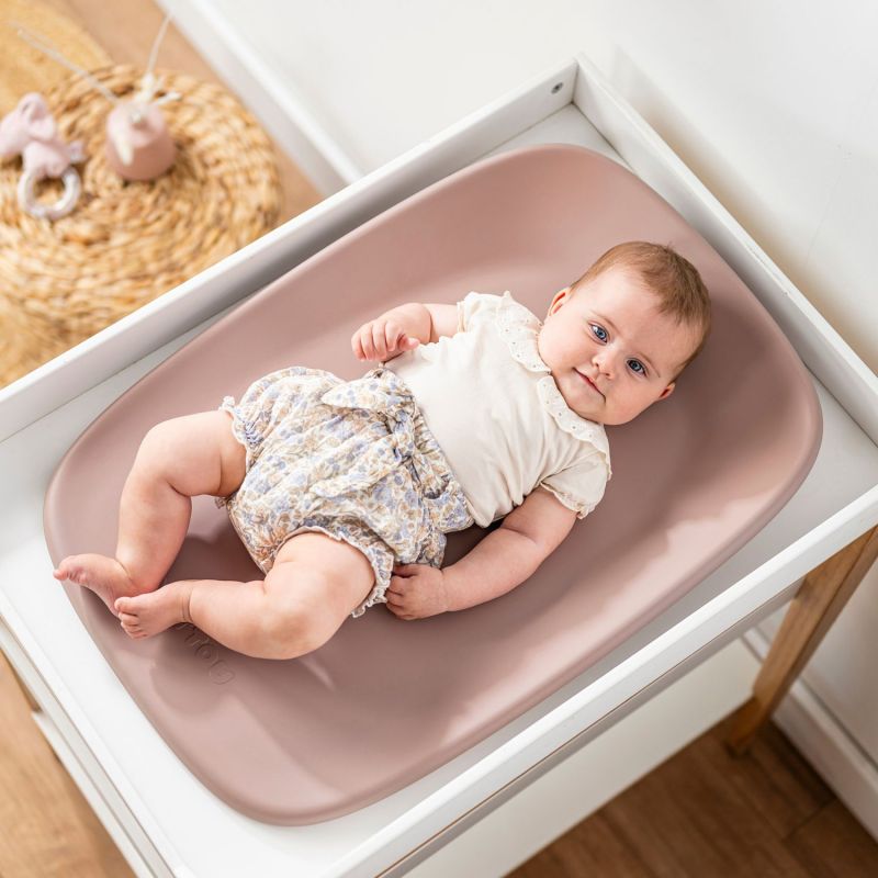 Matelas à langer en mousse Softy Vieux Rose (70 x 50 cm) Nattou Ambiance 8