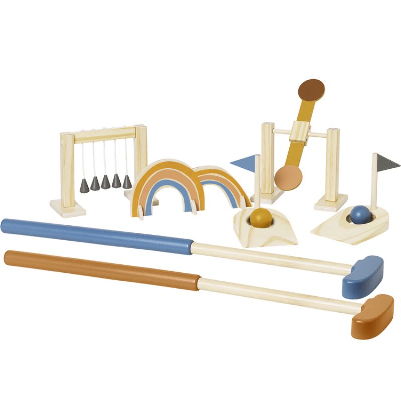 Jeu de minigolf en bois Fabelab