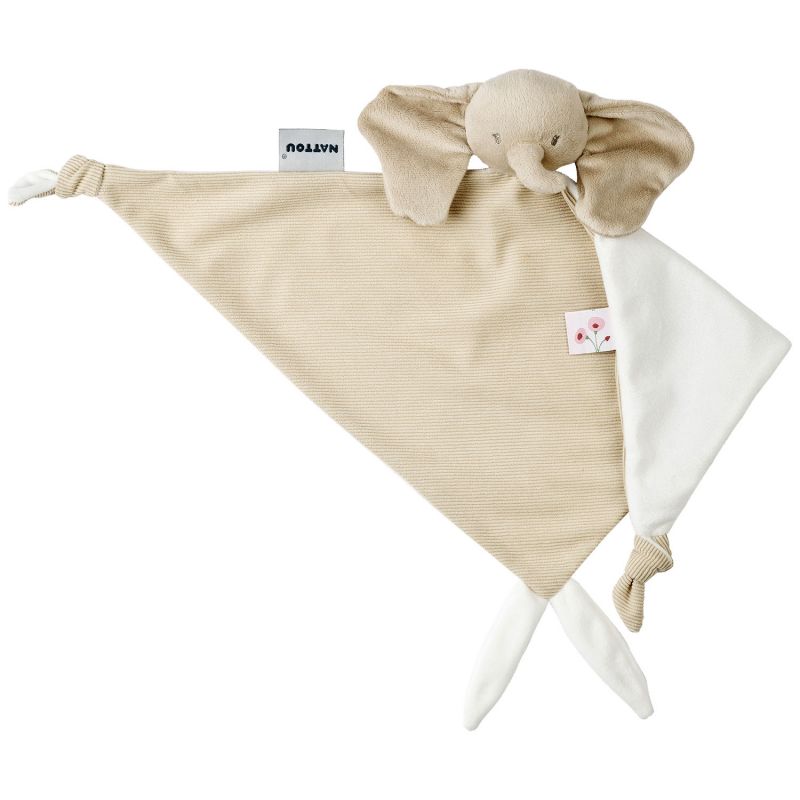 Maxi doudou Fanfan l'éléphant Sable Nattou Produit 1