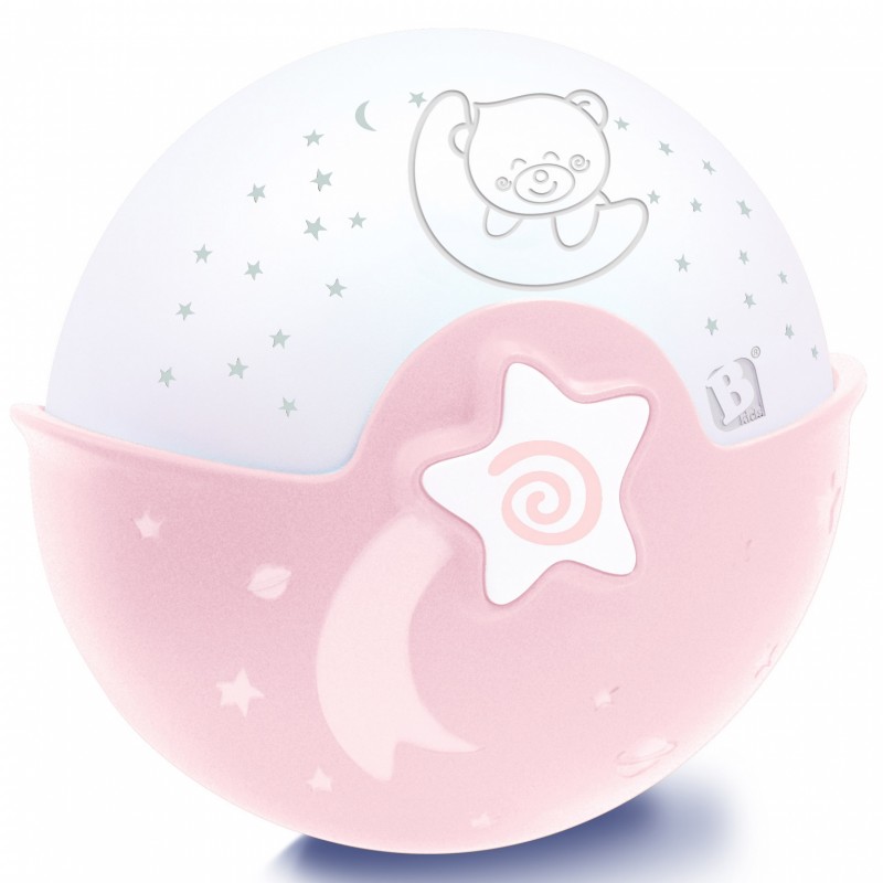 Veilleuse à piles Projecto rose Infantino
