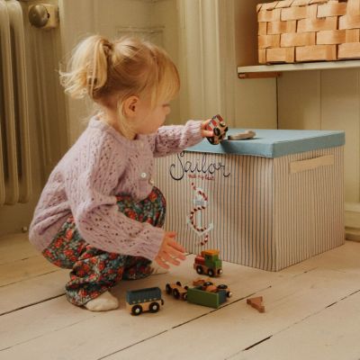 Train d'animaux en bois