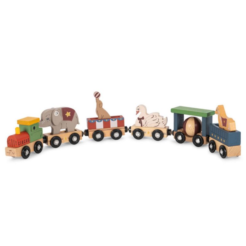 Train d'animaux en bois Konges Slojd Produit 1