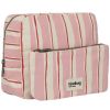 Trousse de toilette XL Alix Rayures Larges Rose Hindbag Produit 4