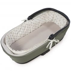 Housse de nacelle avec tiges + Drap-housse pour nacelle Botton Fleurs - Walking Mum