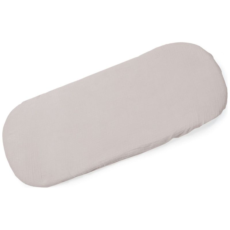 Housse de nacelle avec tiges + Drap-housse pour nacelle Botton Fleurs Walking Mum Produit 4