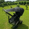 Voile d'ombrage universel pour poussette noir Kaiser Ambiance 1