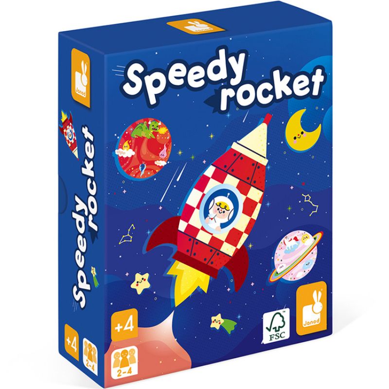 Jeu de société Speedy Rocket Janod