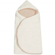 Couverture nomade hiver baby nest wabi-sabi Natural sweet dots - Nobodinoz
