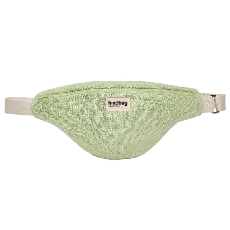 Sac banane Olivia en éponge Vert Hindbag Produit 1