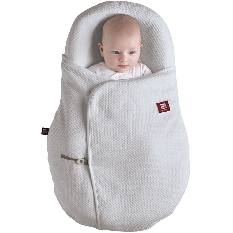 Couverture Cocoonacover chaude Fleur de coton gris perle TOG 2 Red Castle
