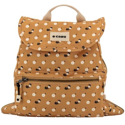 Sac à dos à langer évolutif Chien Terracotta  par O'Caou