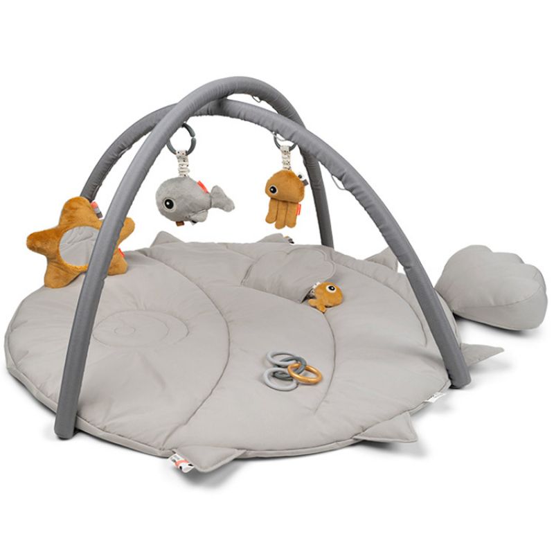 Tapis d'éveil avec arches gris Sea friends Done by Deer