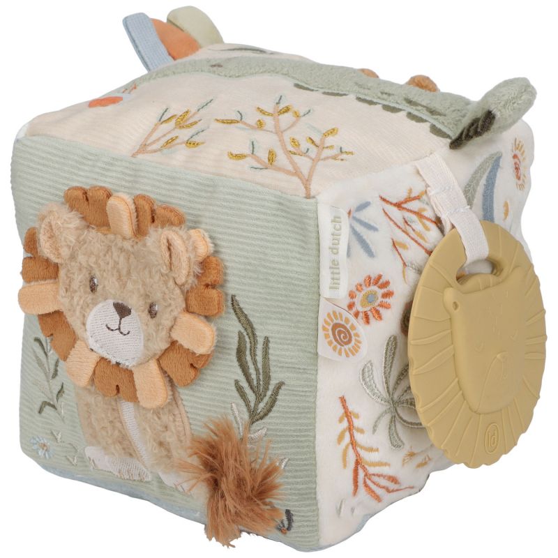 Cube d'activités soft Safari Friends Little Dutch Produit 1