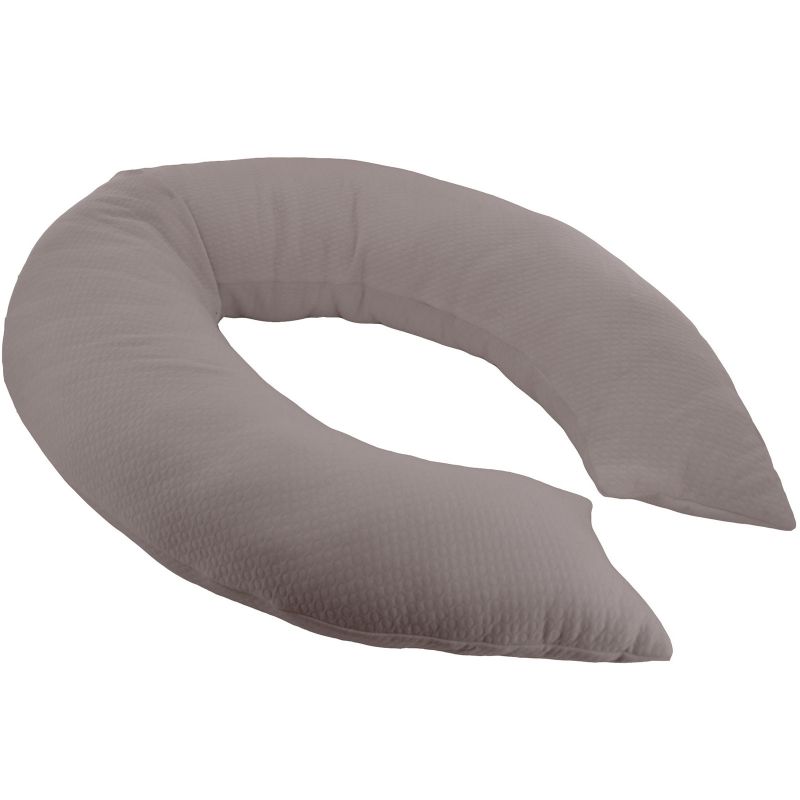 Coussin d'allaitement Moka taupe Domiva