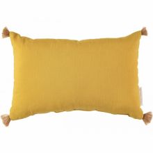 Coussin rectangulaire Sublim Farniente yellow (20 x 35 cm)  par Nobodinoz