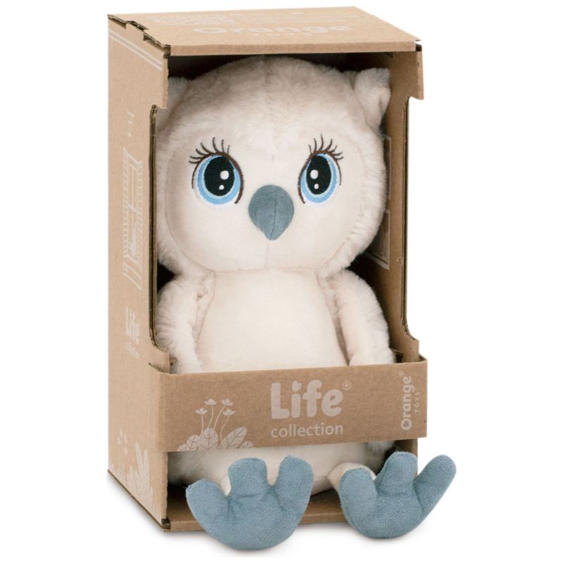 Hibou Lisa (20 cm assis) Orange Toys Packaging 8